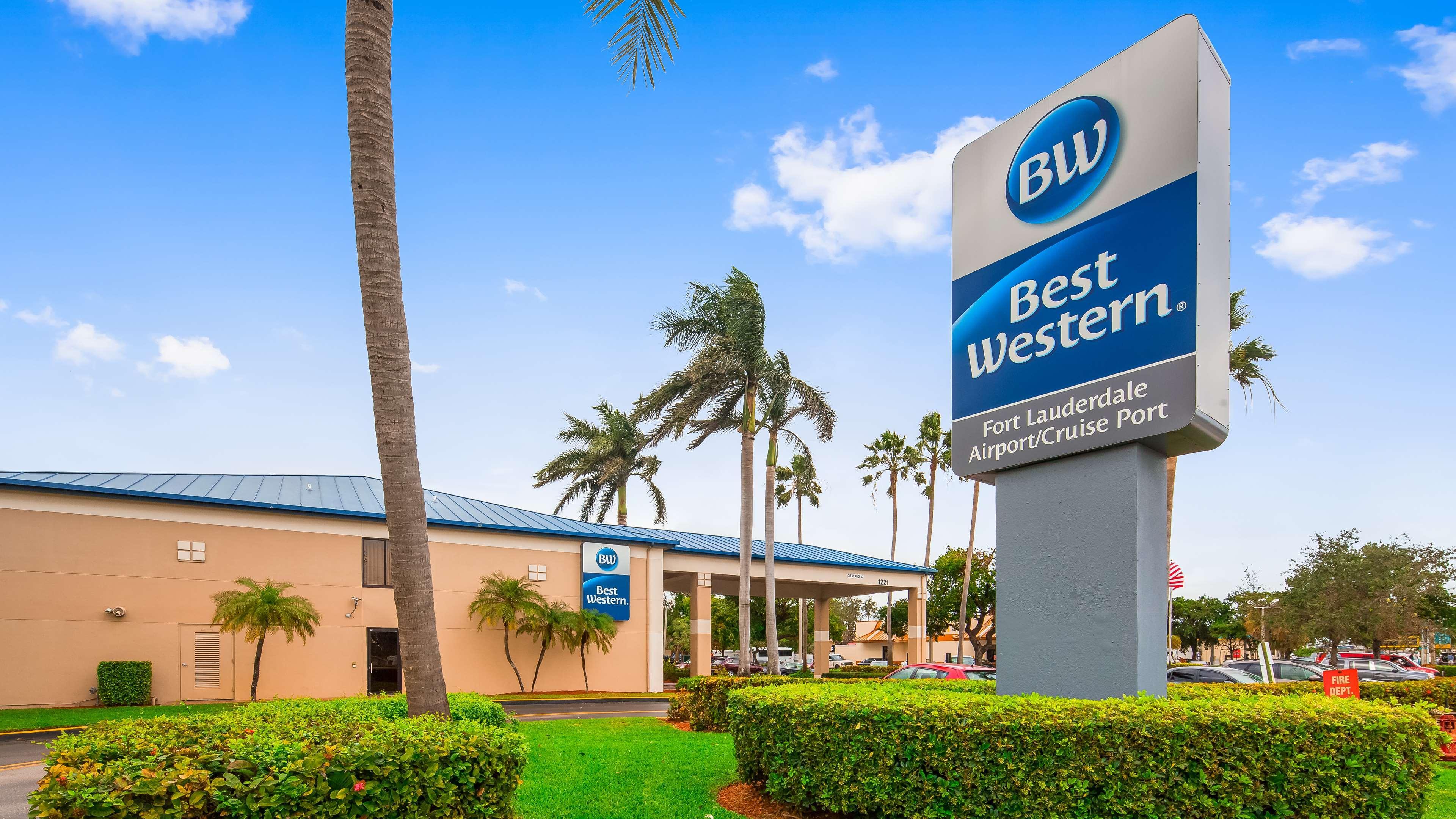 Best Western Fort Lauderdale Airport Cruise Port Exterior photo
